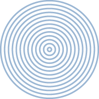 Circulos Concentricos Azul